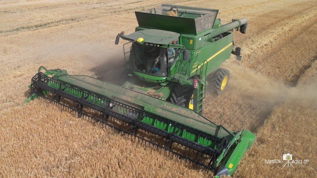 Moisson / JOHN DEERE T670i de 9M / SAS VALLEE CHANNY