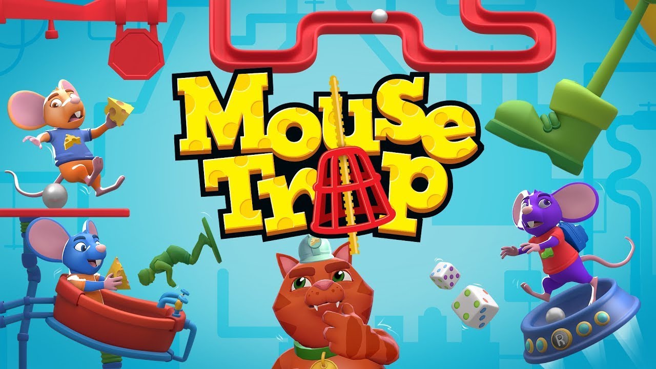 THE BEST 90's KID's BOARDGAME?! - Mouse Trap (4-Player Gameplay)