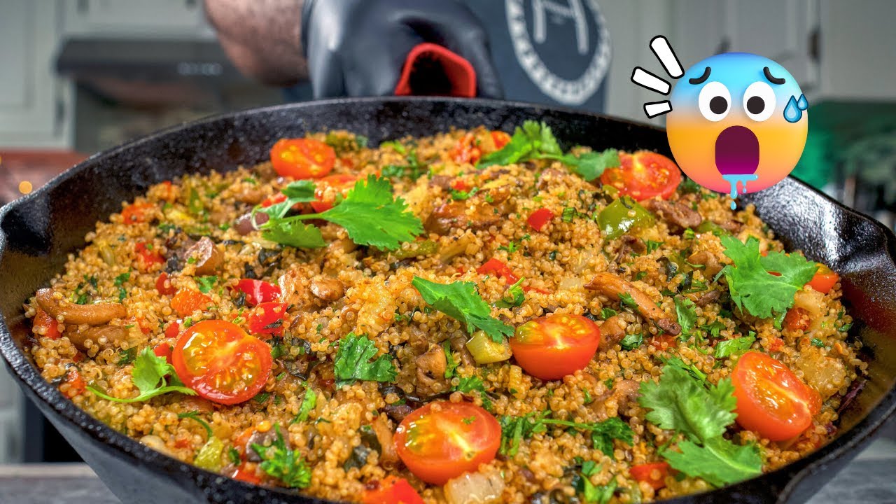 QUINOA FRIED RICE | This Quinoa Recipe is Tastier and Healthier Than Your Favorite Restaurant's! 🍲