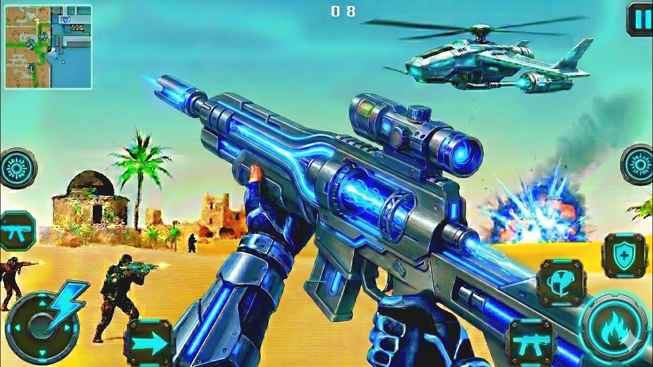 FPS Robot Shooter Strike Anti-Terrorist Shooting 🎮🔥 New #2026 Update Android GamePlay #16