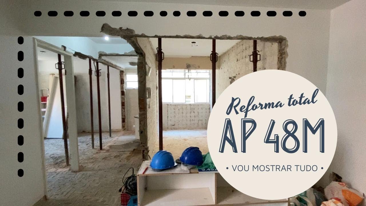 AP 48 METROS QUADRADOS - REFORMA TOTAL (AP TAQUINHO)