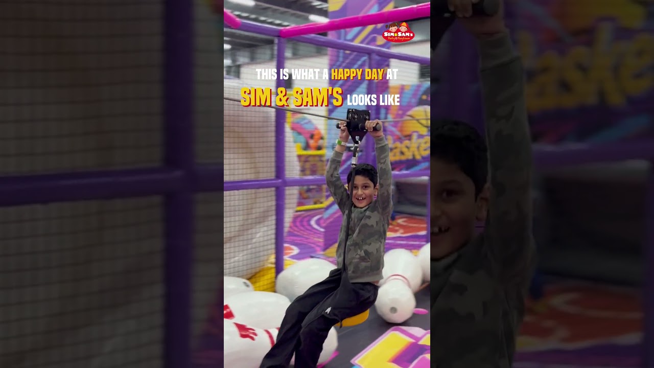 This is what a happy day at Sim & Sam's looks like.