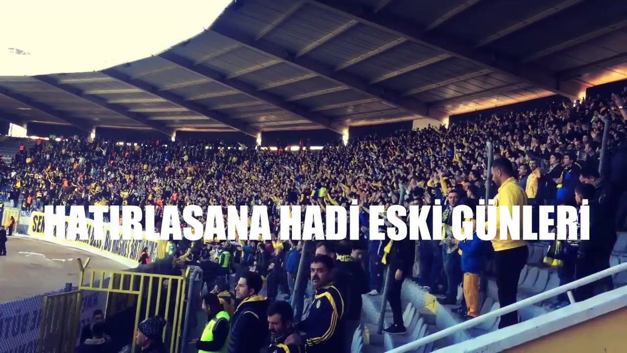 ARTIK ŞU HAYALLER GERÇEK OLMALI ANKARAGÜCÜ TEZAHÜRATI 💛 💙