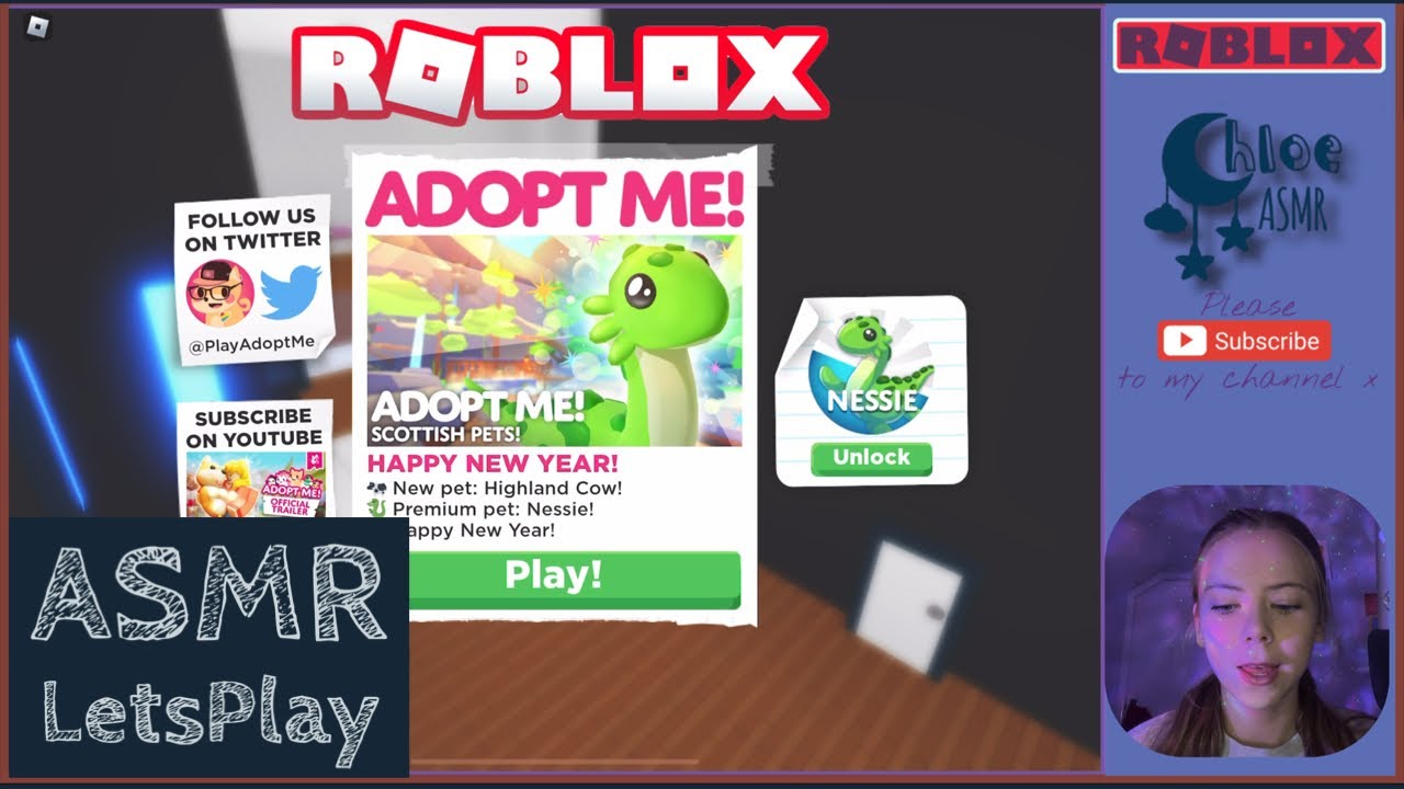 Roblox ASMR - Adopt Me video - | ChloeASMR