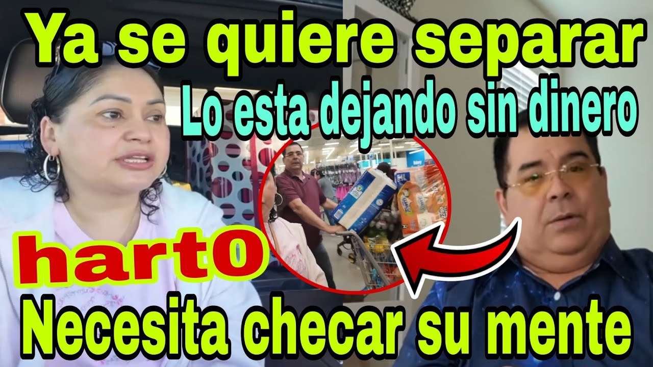 🚨Ye se quiere separar💥😯Harto😡Lo está dejando sin dinero😱Necesita checar su mente🫢🤯