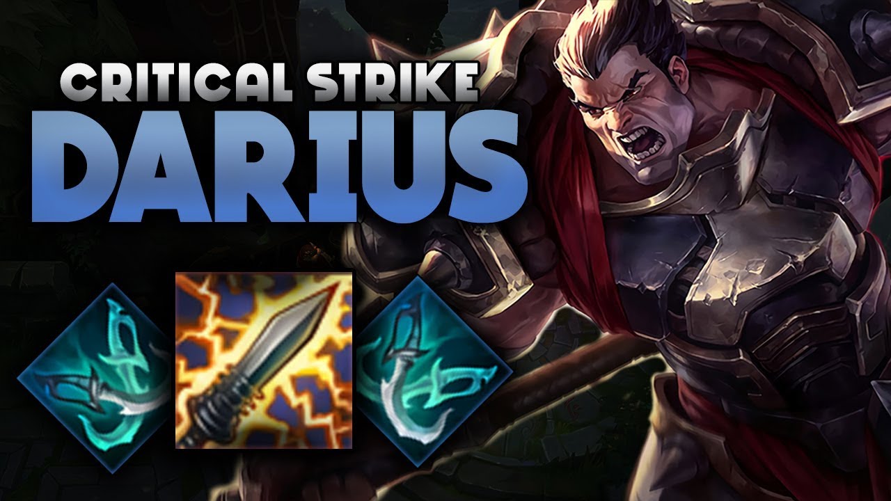 90% CRITICAL STRIKE DARIUS! UNBELIEVABLE DAMAGE!