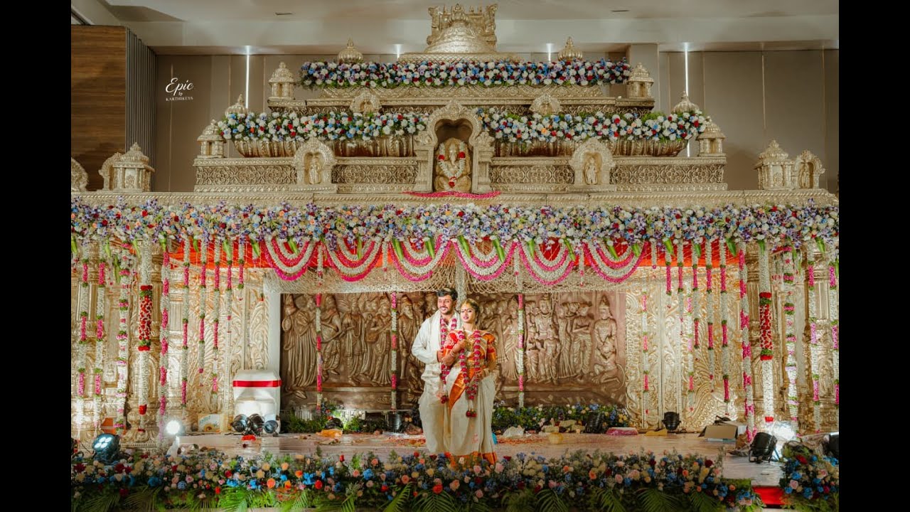 Bharadwaj weds Lakshmi..Wedding love Story..