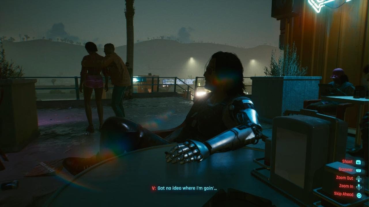 Cyberpunk 2077 Извинения Джонни