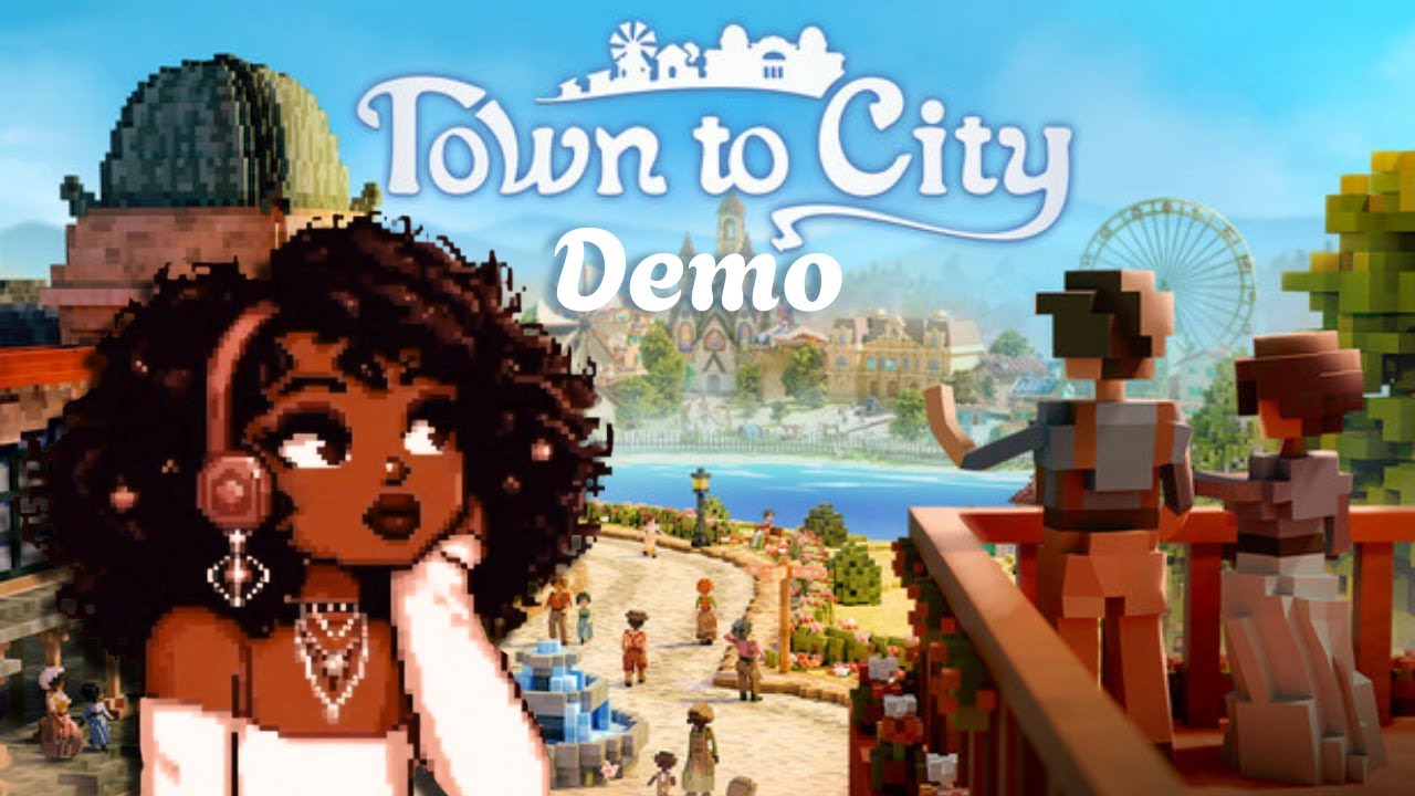 *New*|Playing the coziest Builder Sim |Town to City Demo| PT.1