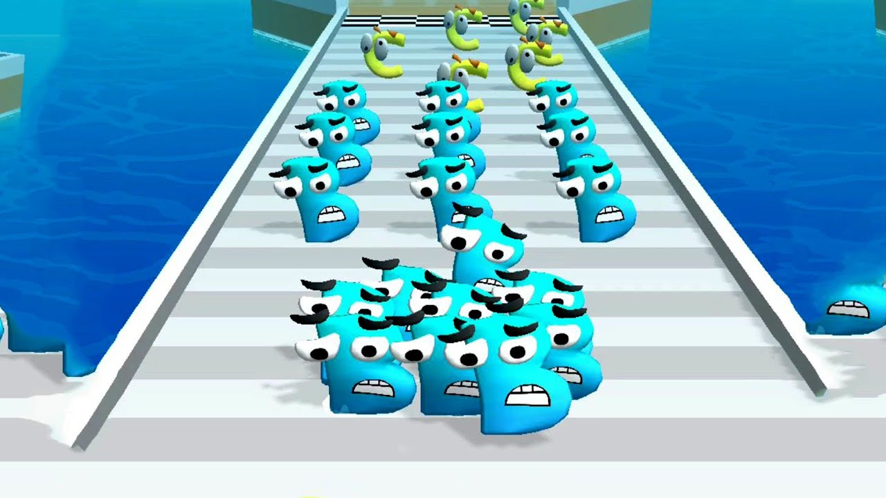 ALPHABET RUN LETTER GO ALL LEVELS GAMEPLAY WALKTHROUGH PART 2