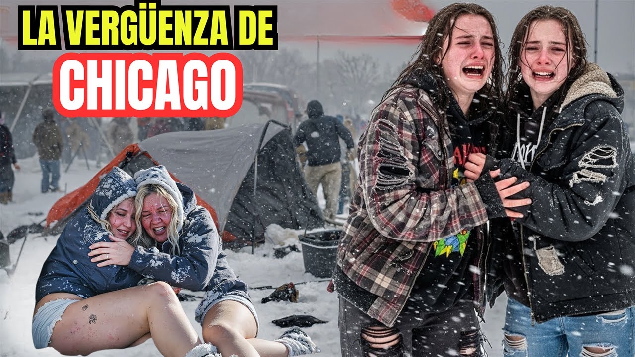 CHICAGO 2025: Crisis de Personas Sin Hogar en TRENES y TÚNELES - La Realidad OCULTA