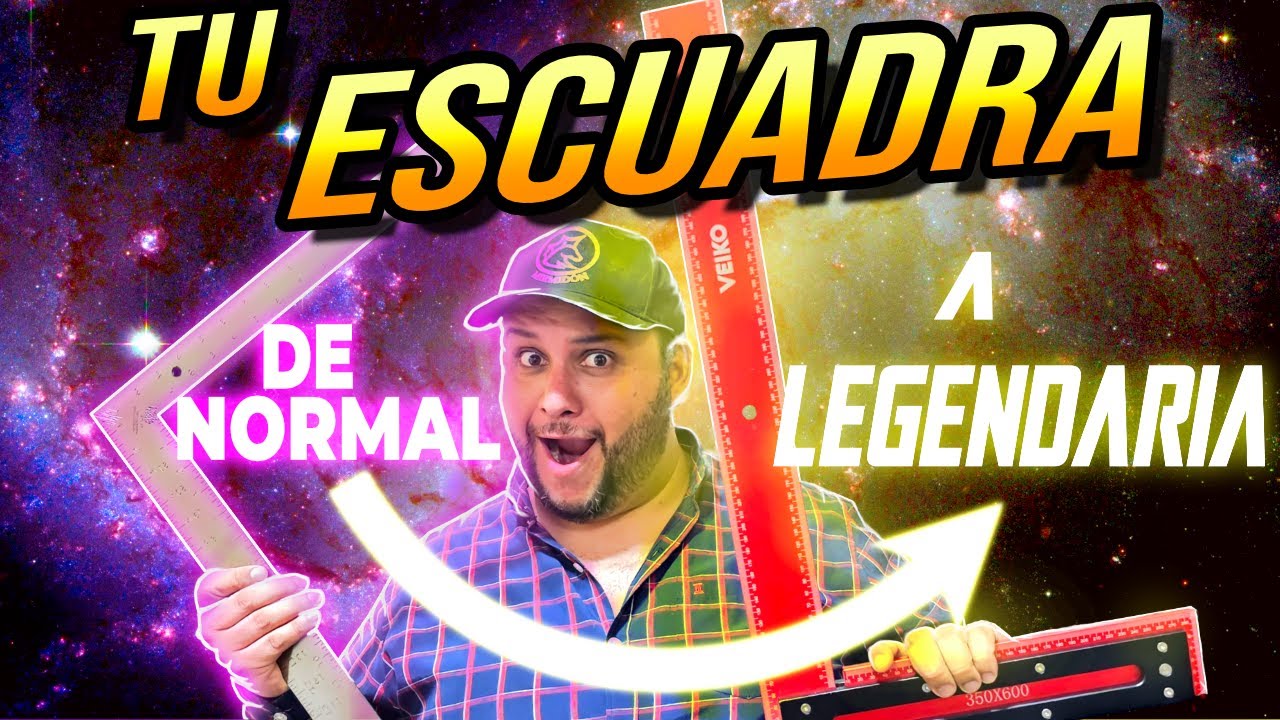 ESCUADRA de CARPINTERO - ¡Aprende a CORREGIR tu ESCUADRA FÁCILMENTE! (2024)