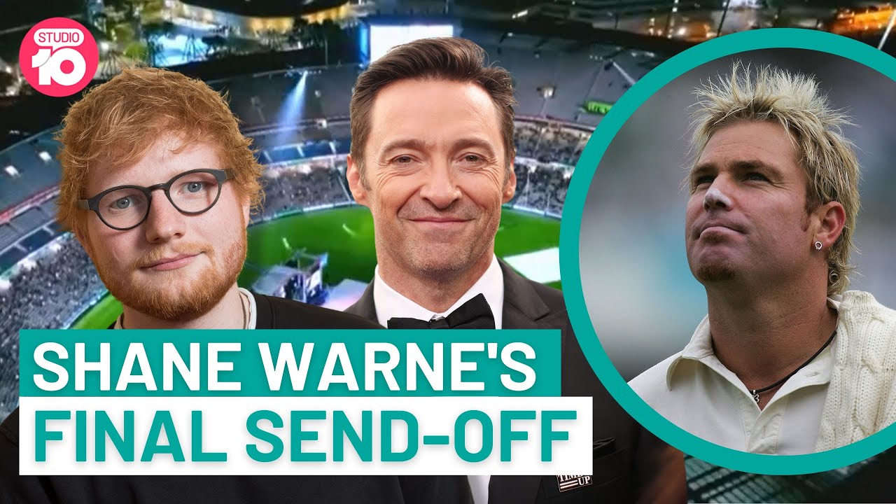 A Star-Studded Send Off For Shane Warne | Studio 10