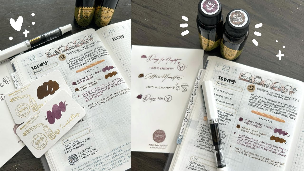 My Own Fountain Pen Inks 🥹 | Robert Oster