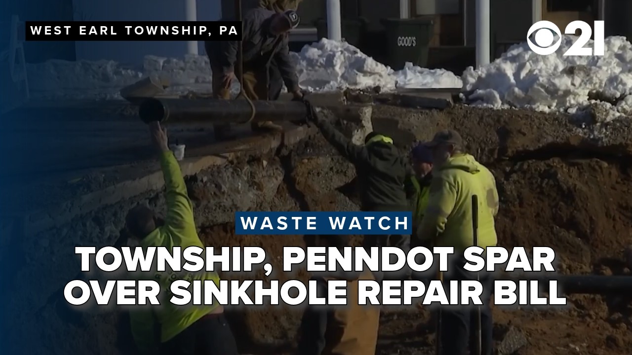 Residents might have to help pay after PennDOT refuses to foot sinkhole repair bill