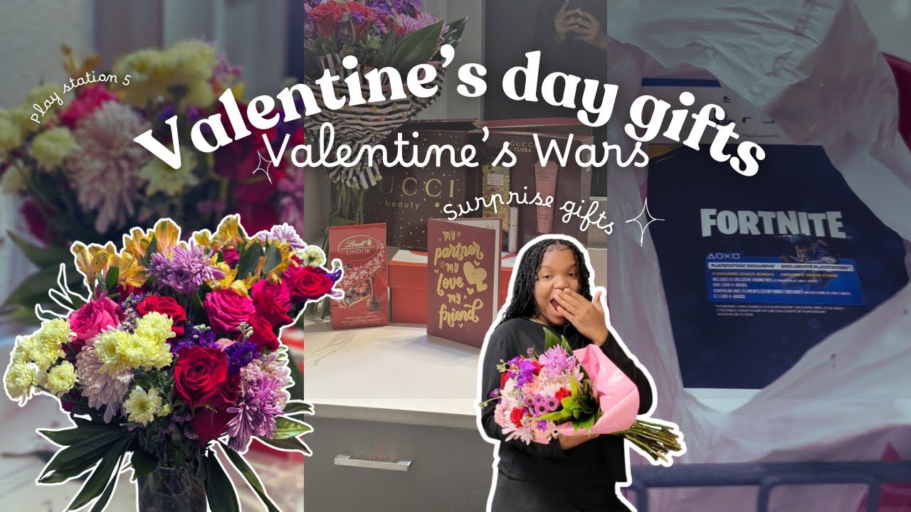 My Husband Surprised Me For Valentine’s Day | Who Bought The Best Gifts