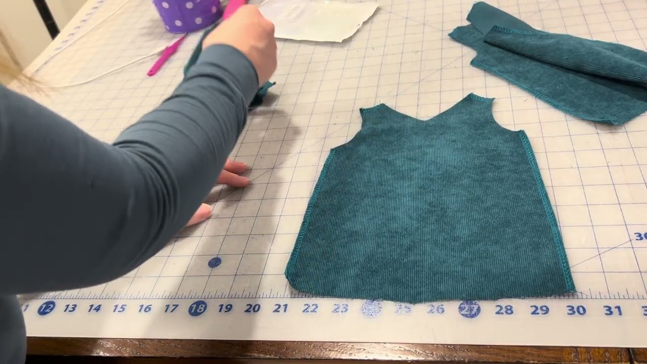 How to Sew a Sleeveless Doll Shift Dress | 18” Doll Clothes Tutorial