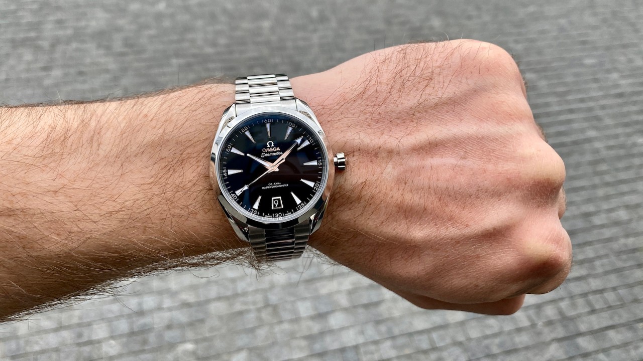 Omega Seamaster Aqua Terra 150M 41 mm lacquered black varnish dial
