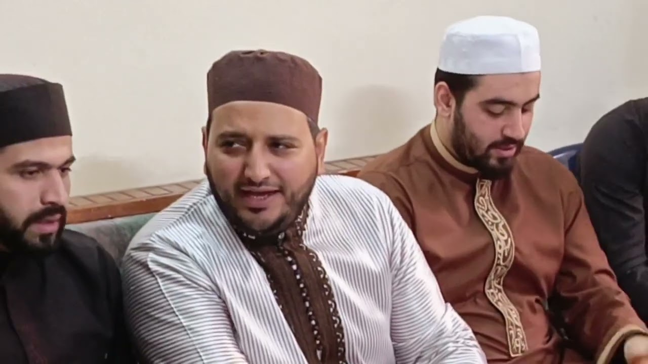 جلسة إنشاد مباركة في منزل آل جزائري اليعقوبي في دمشق| المنشد محمد النقشبندي | المنشد أغيد فلاحة