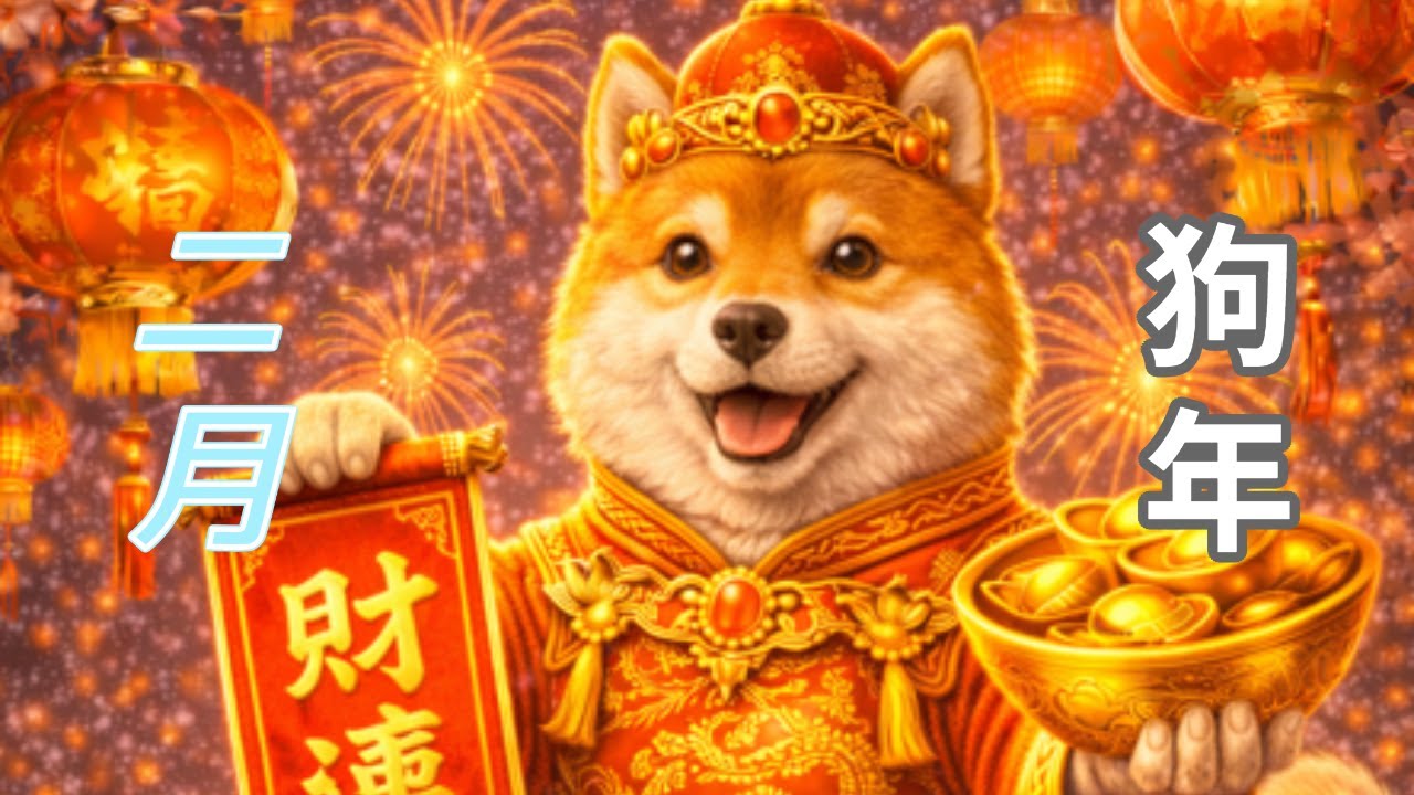 2026年2月 狗年运势【整体运势、财运、事业运、游戏中的运气、爱情运、健康运】