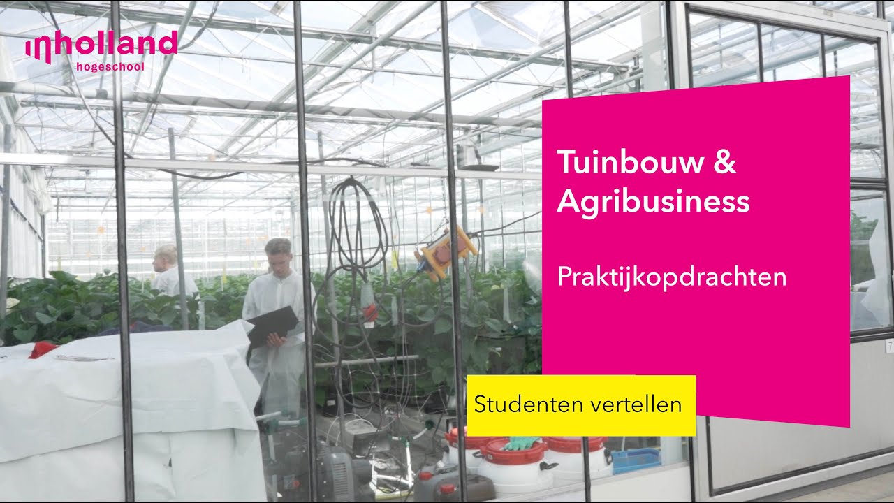Tuinbouw & Agribusiness praktijkopdrachten | Hogeschool Inholland