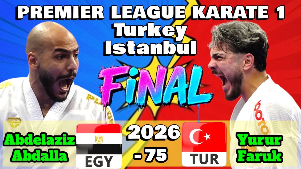 ABDELAZIZ Abdalla EGY 🇪🇬 vs YURUR Omer Faruk TUR 🇹🇷 | 2026 Premier League Turkey | Seniors  -75 kg