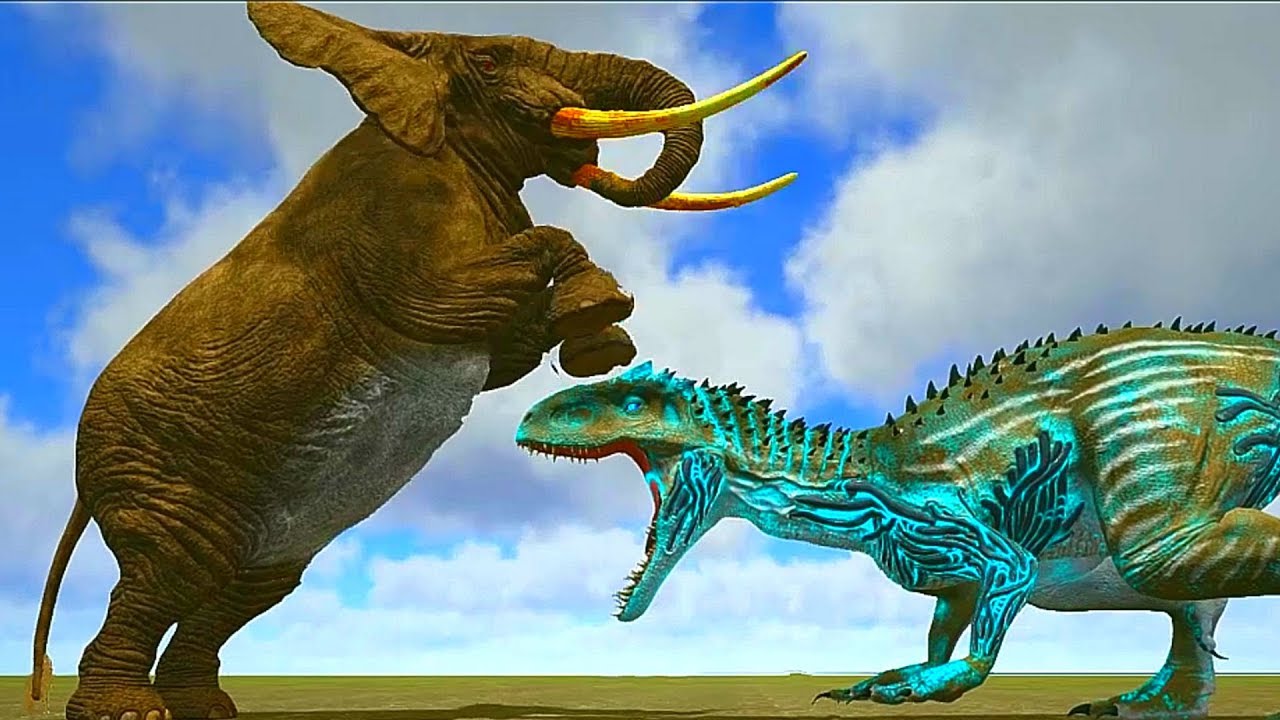 Ark Survival - MASTODORN vs INDOMINUS REX/SPINO/TREX and more [Ep.425]