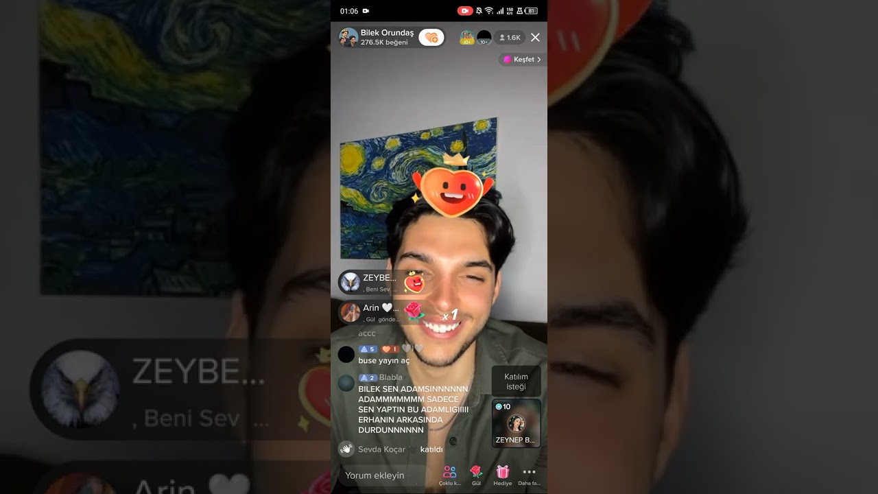 Bilek Orundaş-Buse Korkmaz Tıktok Canlı Yayın 16.05.23