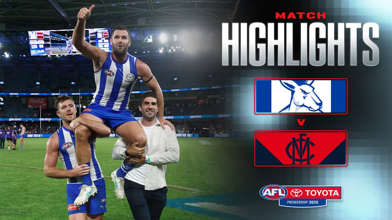 North Melbourne v Melbourne Highlights | Round 2, 2025 | AFL