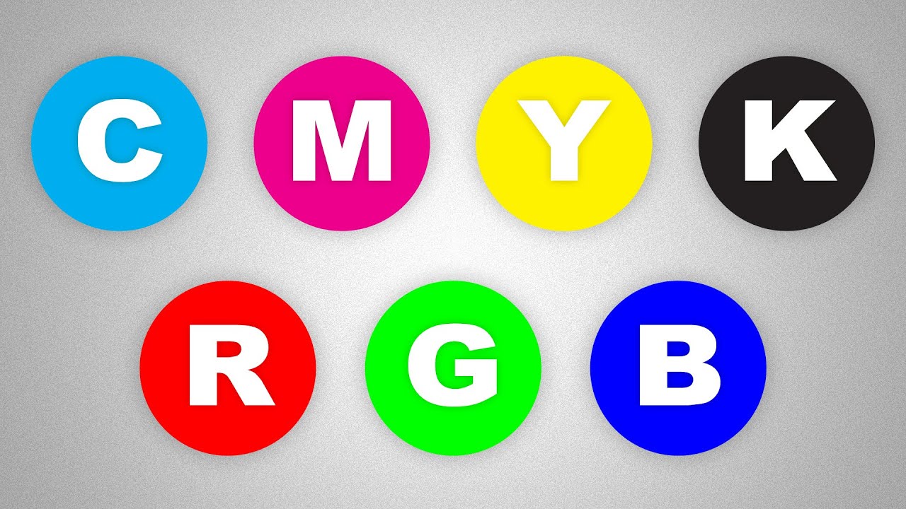 RGB vs CMYK (old, check description for new video)