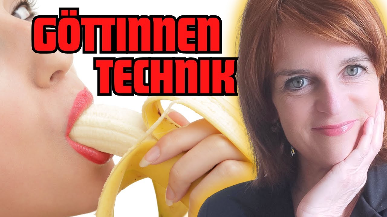 So nimmt sie ihn richtig TIEF in den Mund