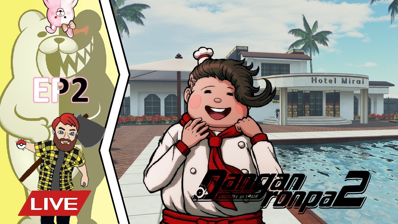 🔴Teru Teru thumbnail to manifest his demise (Danganronpa2 EP 2) (Mature Game)