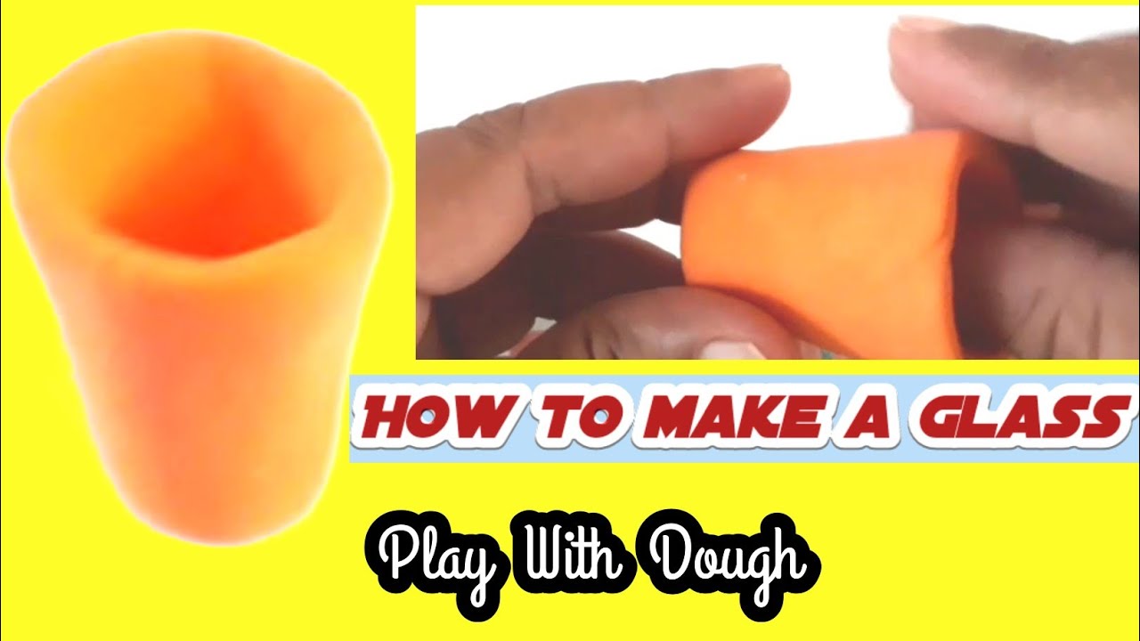 How to make glass with clay | Glass Making | Clay Videos