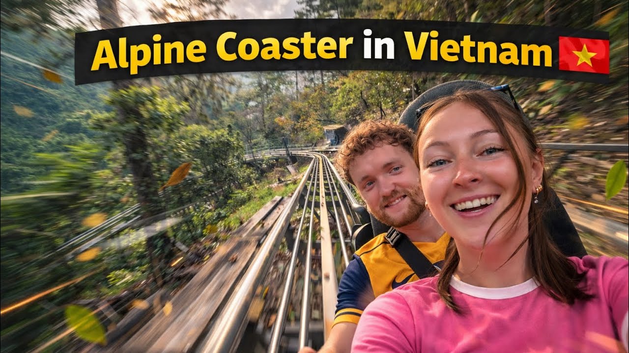 Стоит ли кататься на альпийских американских горках во Вьетнаме??? - 14-й эпизод путешествия по Ю...