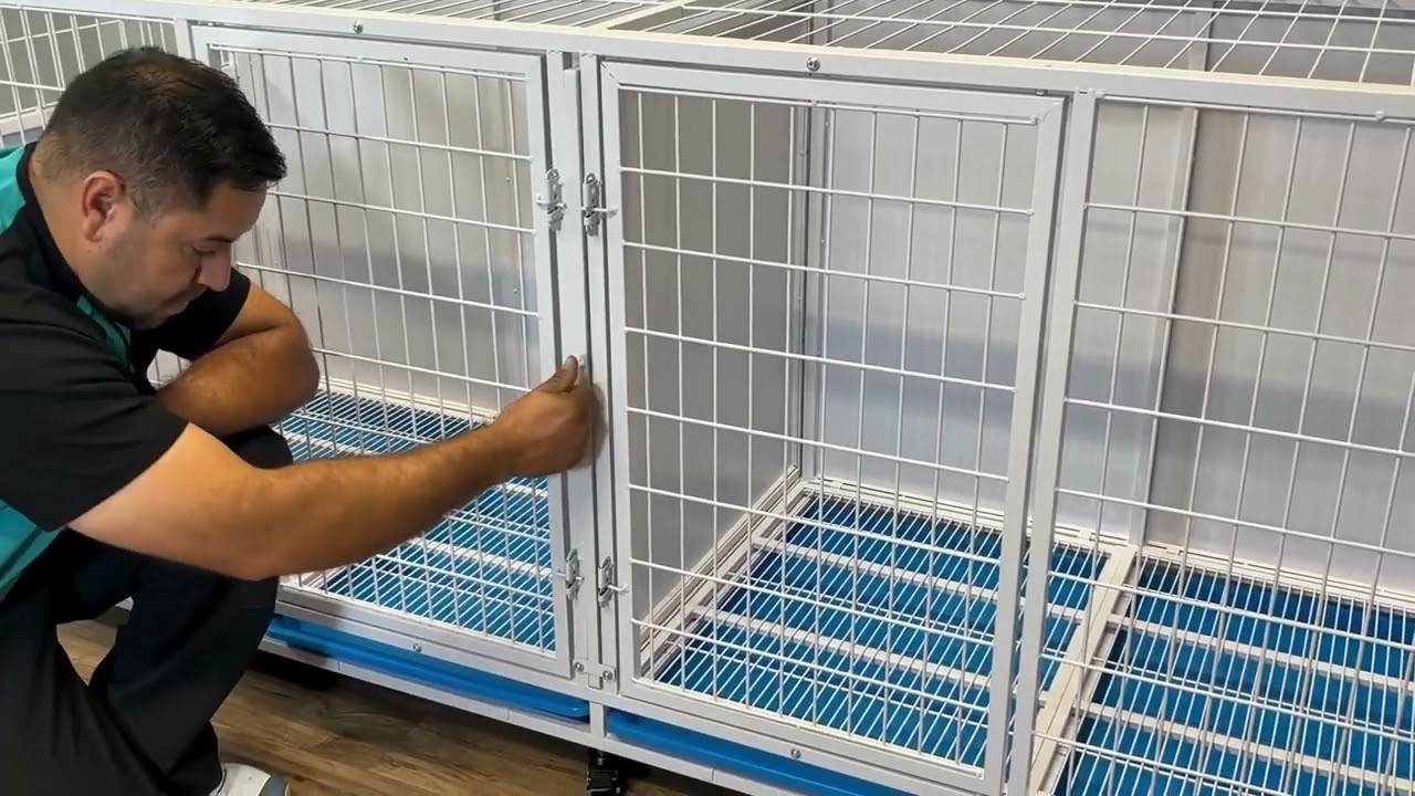 “Eco Tuff 7 Door 3 Story Light Duty Cage | How to Assemble & Install”