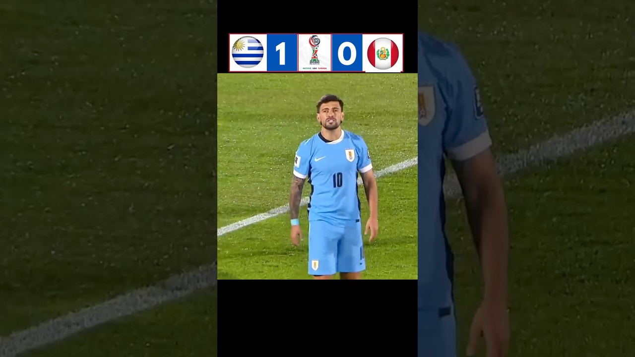 Peru vs Uruguay | FIFA World Cup 2026 Qualifiers Highlights ⚡