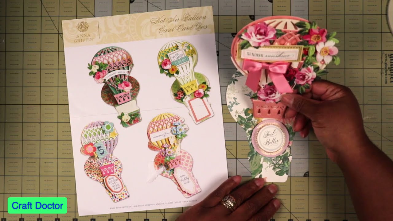 Ann Griffin Hot Air Balloon Die Crafty Video #379