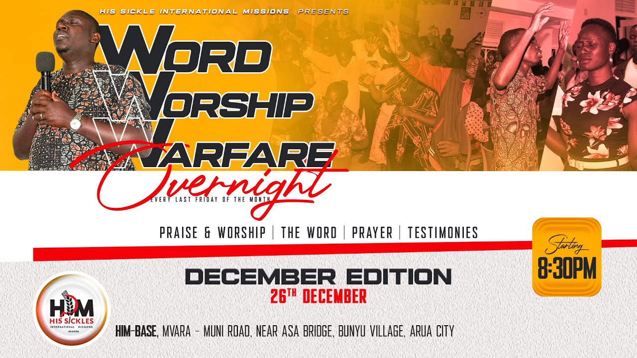 WORD WORSHIP AND WARFARE 2025 - DECEMBER EDITION