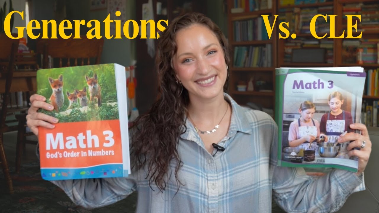 Generations Math 3 vs Christian Light Math 3 | Honest Review from a Homeschool Mom
