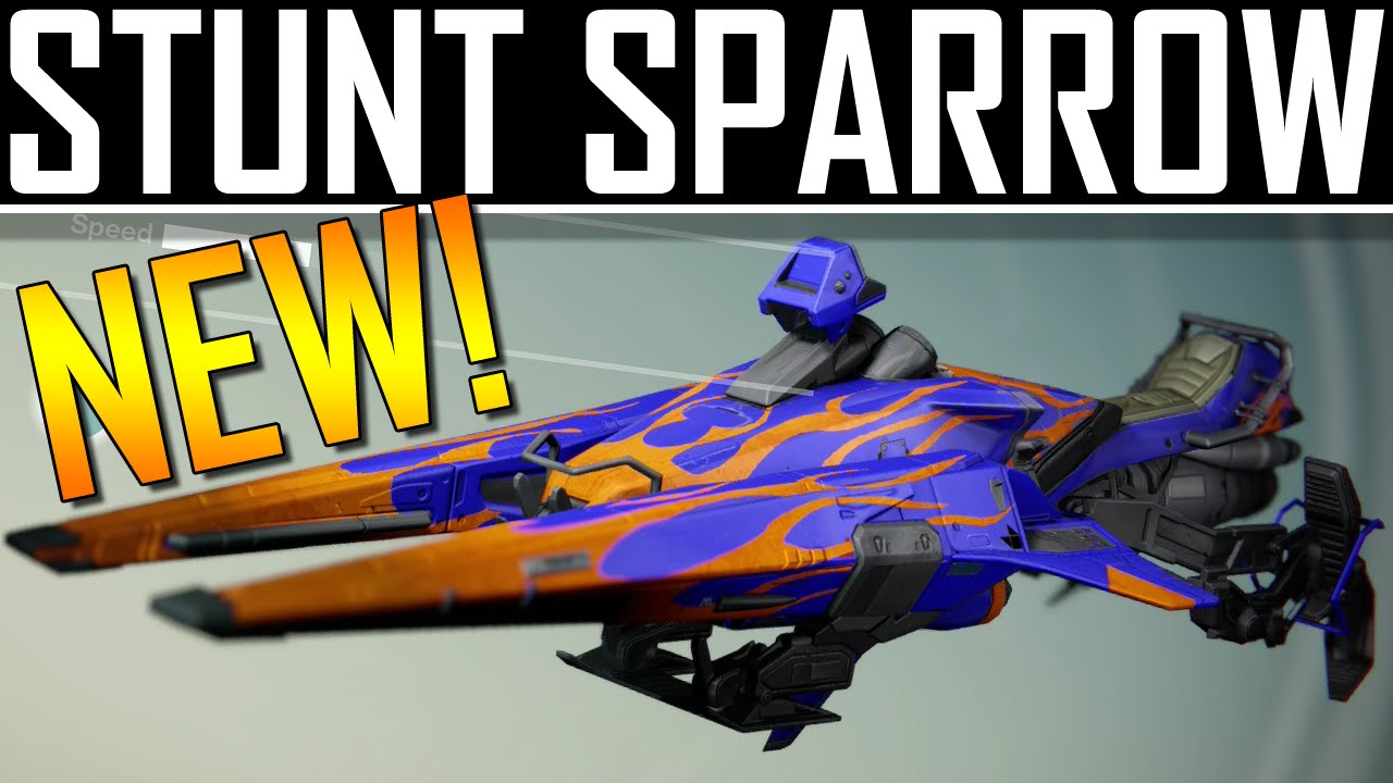Destiny – NEW STUNT SPARROW! EV-30 TUMBLER!