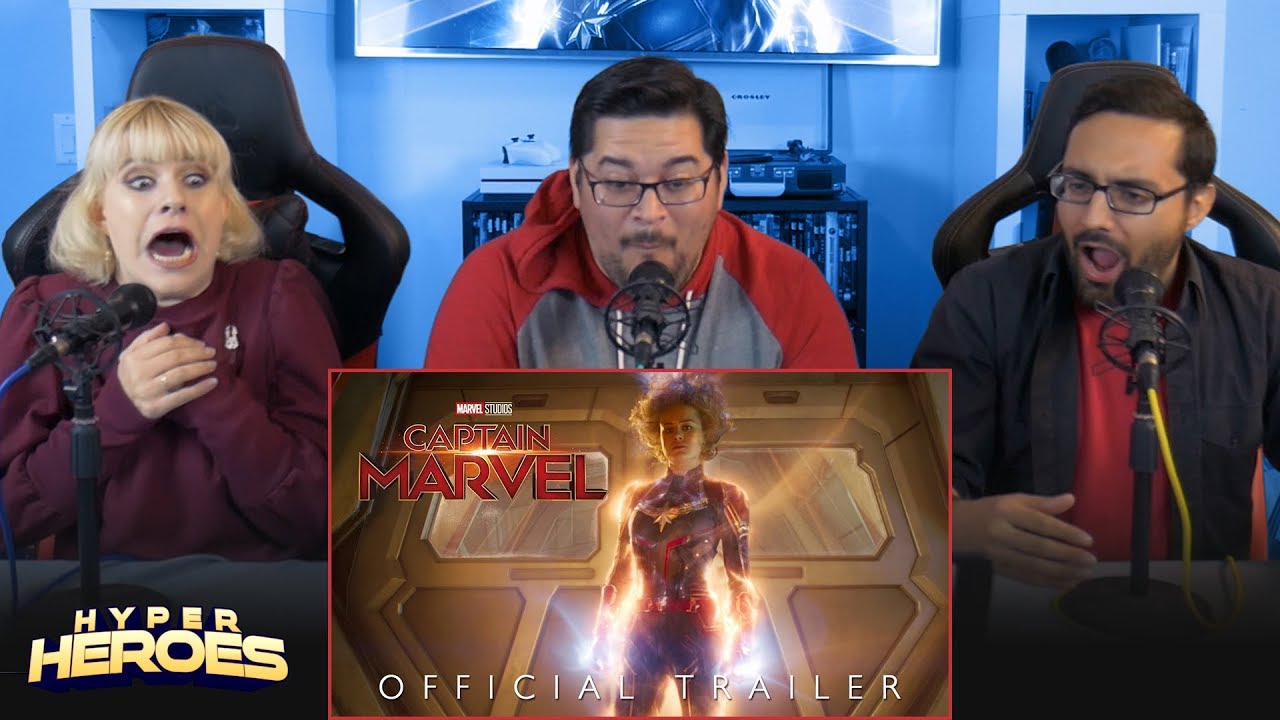 Marvel Studios' Captain Marvel - Trailer 2 Reaction