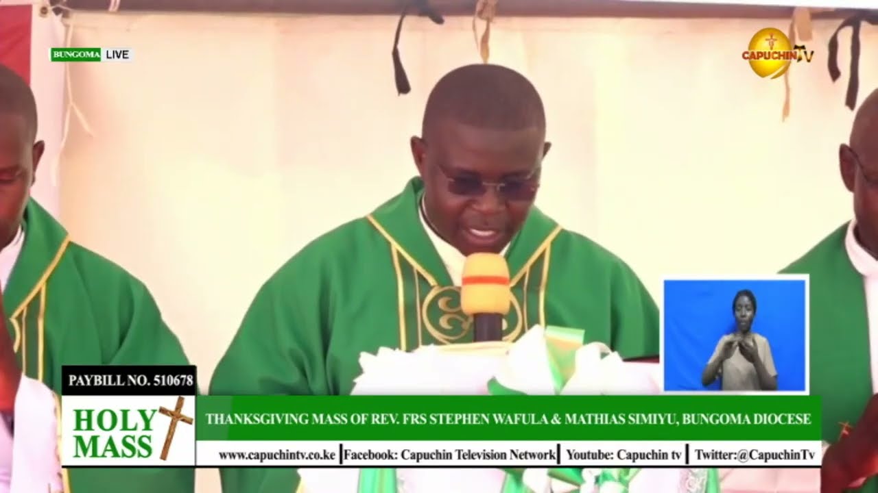 05 -11-2023 | CAPUCHIN TV LIVE | THANKSGIVING MASS | IMMACULATE HEART OF MARY PARISH MISIKHU,BUNGOMA