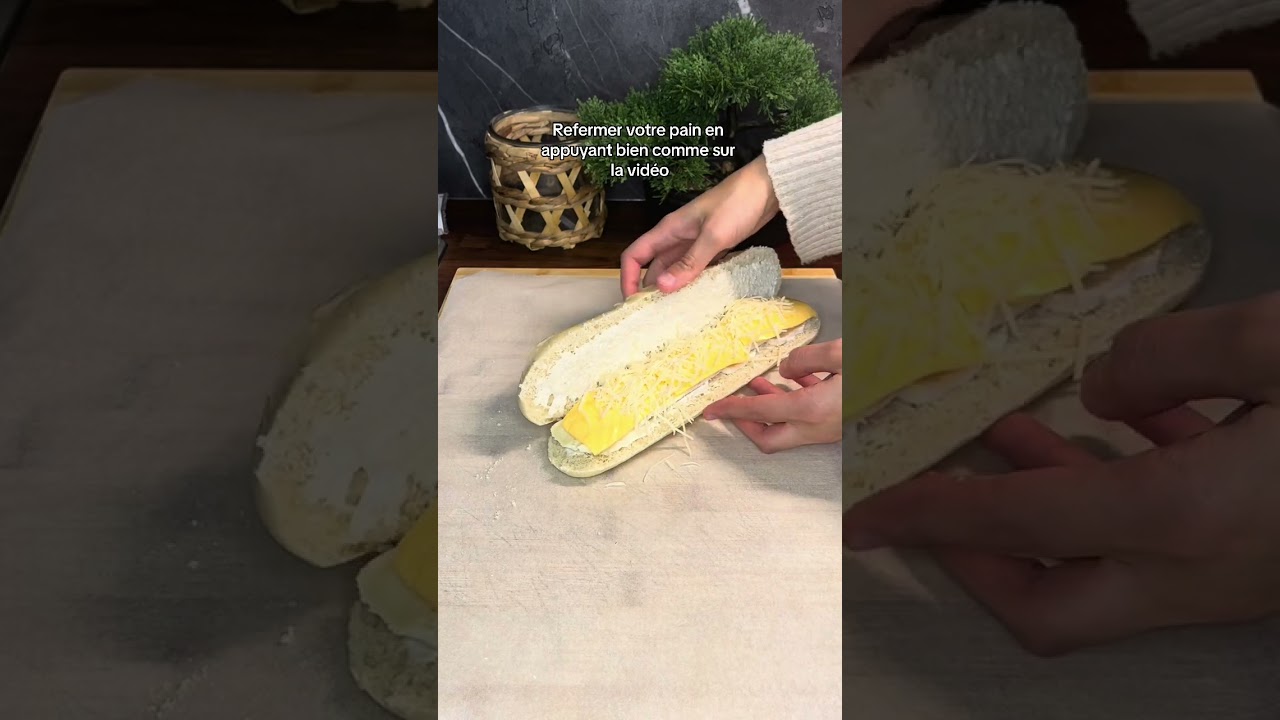 Recette de Panini au Fromage Incroyablement bon et hyper facile &agrave; faire 🤤🤤