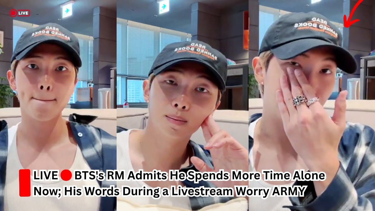 RM из BTS признался, что теперь проводит больше времени в одиночестве; его слова во время прямой т..