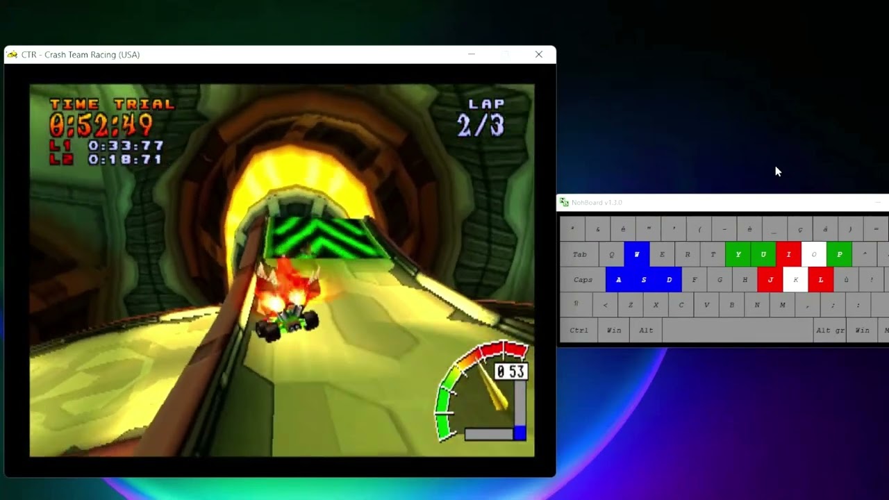 [WR] Oxide Station (Speed), PB = 1:42.16 ¡¡TOP 5 Course!! / CTR (Mednafem) 