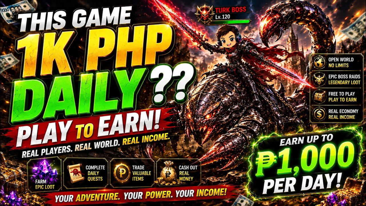 KUMITA AKO NG 10K PHP IN 12 DAYS PLAYING THIS GAME? WITH PROOF? PALDO TALAGA SA GAME NA TO :)