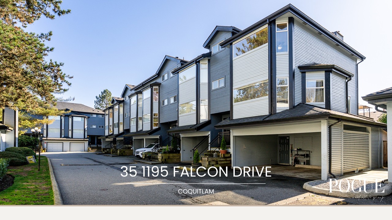 Beautifully Updated Corner-Unit Townhome at The Courtyards | 35 1195 Falcon Drive, Coquitlam | 4K