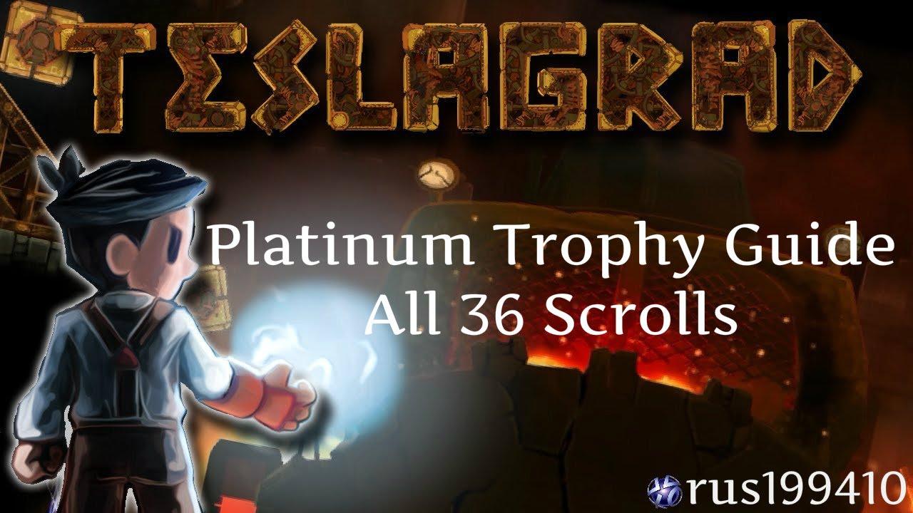Teslagrad - All 36 Scrolls 
