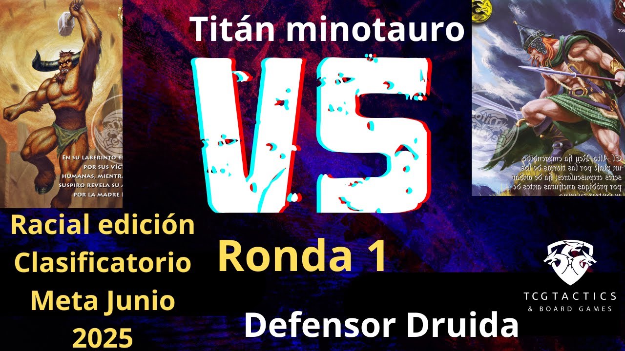 🛡️ Ronda 1 | Titán Minotauro vs Defensor Druida | Clasificatorio PB Junio 2025 POV