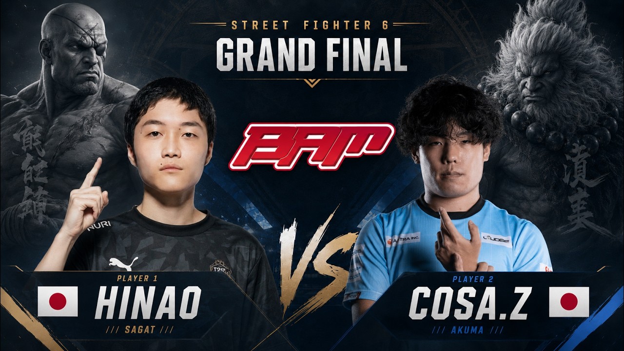 🔥GRAND FINAL - HINAO (Ryu) vs COSAZEKU (Akuma) ▰ Battle Arena Melbourne - Capcom Pro Tour 2026🔥